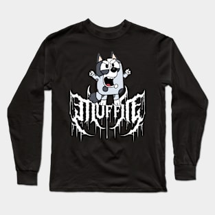 Bluey Muffin Death Metal Long Sleeve T-Shirt